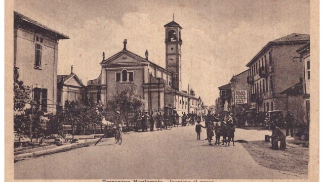 Terranova Monf.- Ingresso al paese 29.4.1941