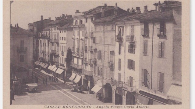 Angolo piazza Carlo Alberto- 26-8-1918