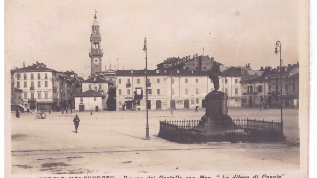 piazza Castello difesa di Casale 26.4.1927