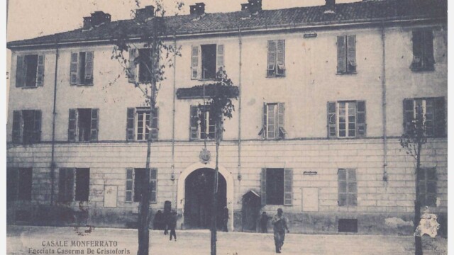 facciata caserma Decristoforis- 3.10.1924